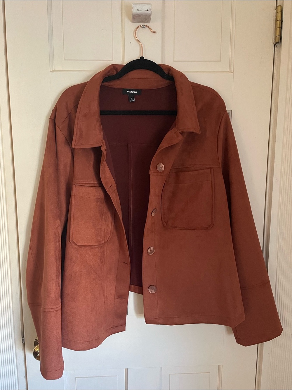 Women’s Suede Jacket - Plus Size 20